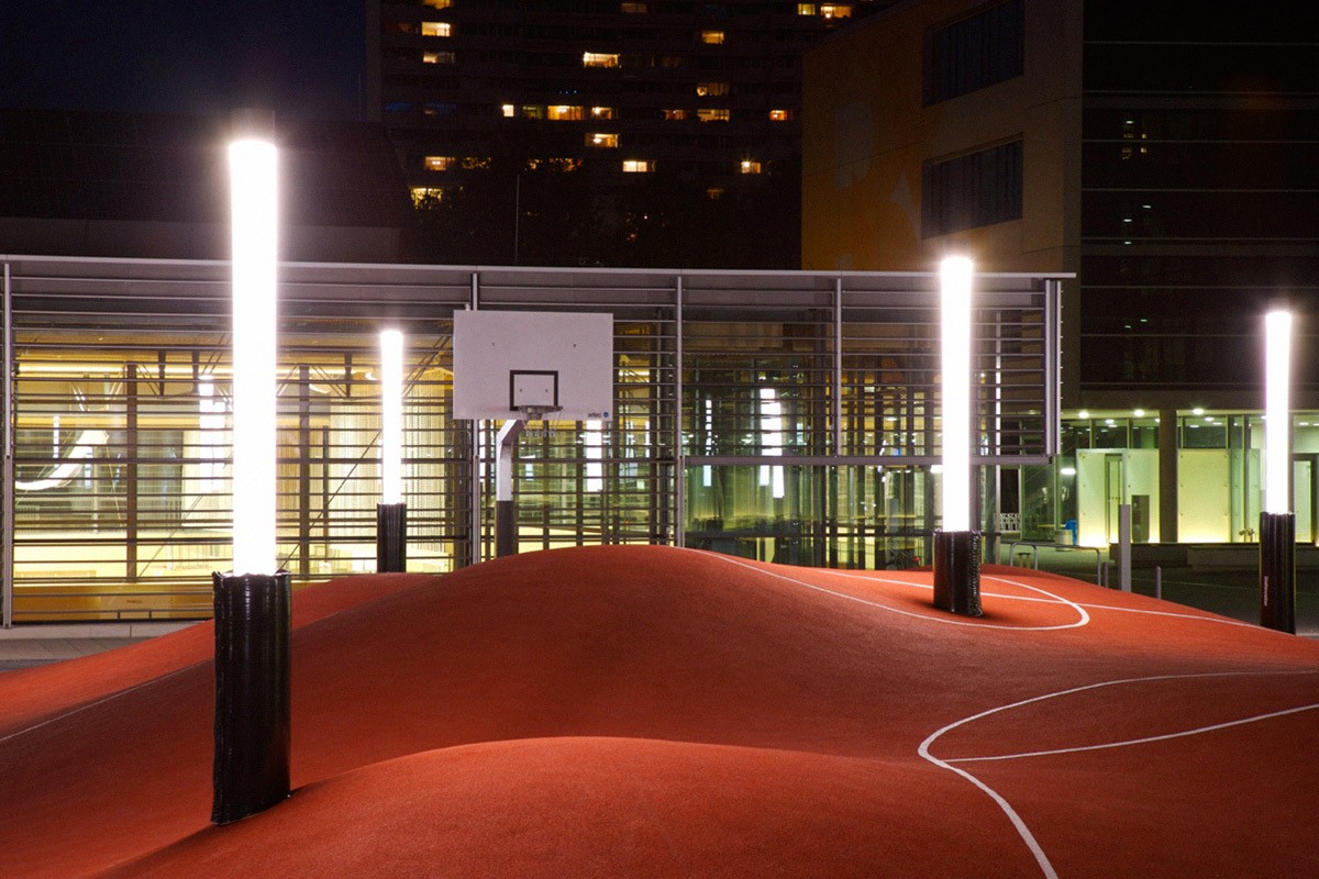 Munich Basketball Court: 3d Basketball Court